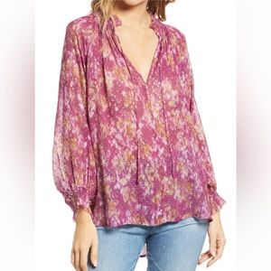 Women long sleeve top size S